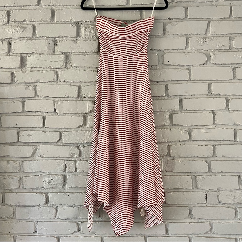 Maeve Anthropologie Strapless Dress